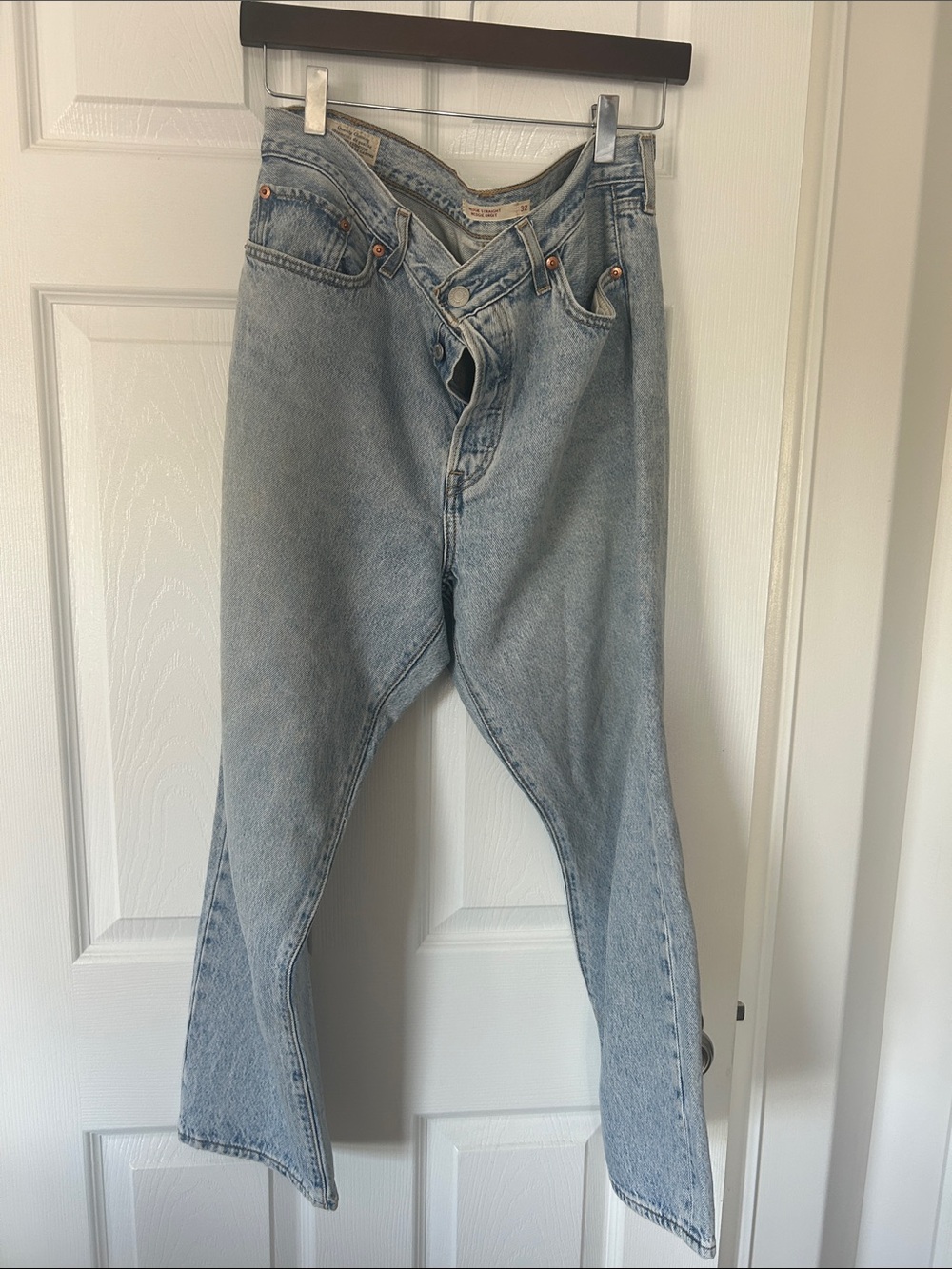 Levis wedgie straight Jeans - Classic Denim